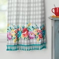 thumbnail image 5 of The Pioneer Woman Sweet Romance 3 Piece Tier Set Multi, Recycled Polyester BCI Cotton, 60"W x 14"L, Indoor Curtain, Adult, 5 of 6