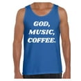 thumbnail image 1 of Awkward Styles God Music Coffee Tank Top Shirt for Men Christian Mens Tanks Music Clothes for Men Religious Tanks Christian Birthday Gifts God Shirts Coffee Clothing God Music Coffee Mens Shirt, 1 of 4