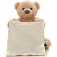 thumbnail image 1 of se esconderá y buscará peekaboo juguete de peluche eléctrico oso de peluche jugar al escondite lindos dibujos animados rellenos niños cumpleaños regalos de Navidad, 1 of 5