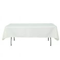 thumbnail image 2 of Balsa Circle 54x96 in Ivory Premium Polyester Rectangular Tablecloth Party Event Reception Decorations Supplies, 2 of 8