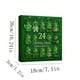 thumbnail image 3 of Knitted Hosiery Wool Hosiery Embroidered Letter Children's Candy Gift Bag Christmas Stocking Gift Bag, 3 of 9