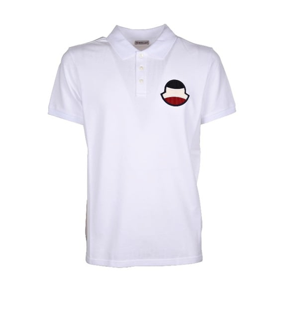 Moncler large logo polo Clearance