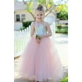 thumbnail image 6 of Ekidsbridal One-Shoulder Sequin Tutu Flower Girl Dress for Wedding Father Daughter Dance Ceremony Gown 182 5, 6 of 7