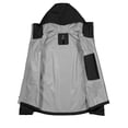 thumbnail image 3 of Little Donkey Andy Men's High-performance Waterproof Rain Jacket Outdoor Windbreaker Rain Coat Shell for Hiking,Golf Black S, 3 of 7