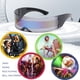 thumbnail image 3 of Ciclismo gafas de sol Y2K gafas de sol futuristas mujeres hombres Halloween Cosplay Props, 3 of 5