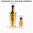 thumbnail image 3 of K&Eacute;RASTASE Elixir Ultime L&rsquo;Huile en Tama&ntilde;o de Viaje | Aceite Capilar Hidratante para Suavizar, Eliminar el Frizz y A&ntilde;adir Brillo | Con Camelia Francesa y Acei, 3 of 11