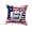 B, variant on FEOLGEHLY 4th of July Memorial Day Decorations, Independence Day Home Decor, Independence Day Pillow Cover Linen 17.7x17.7 In USA Flag-Themed Sofa Cushion Cover Summer Holiday Decor