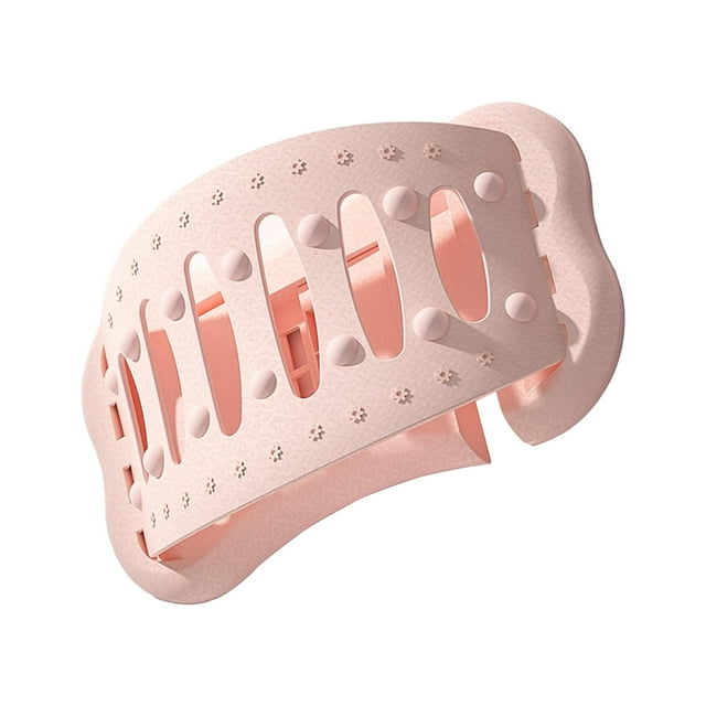 Camilla Trasera Inferior Yinane Corrector de Soporte de Vertebral Piel lumbar calmante rosa
