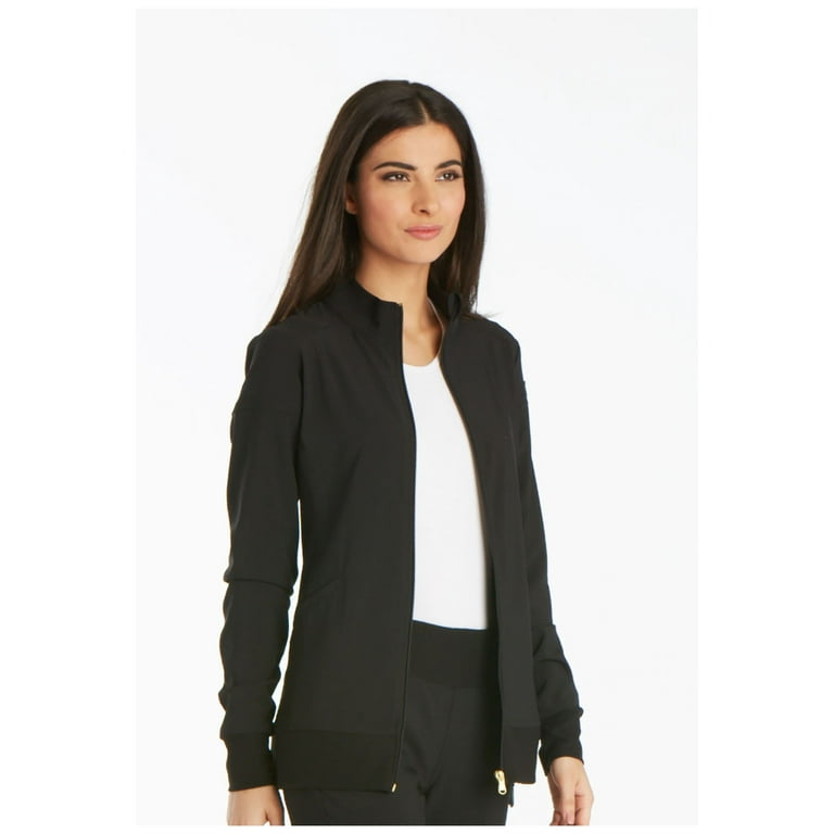 Cherokee iflex shop scrub jacket