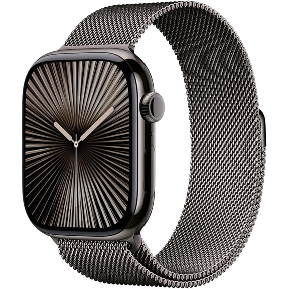 Restored Apple, Watch Series 10, Smart Watch, (GPS+LTE), iOS, Silver/46MM, 1 Each