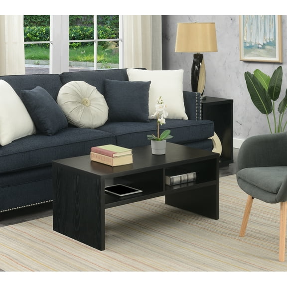 Convenience Concepts Northfield Admiral Deluxe Coffee Table with Shelves
