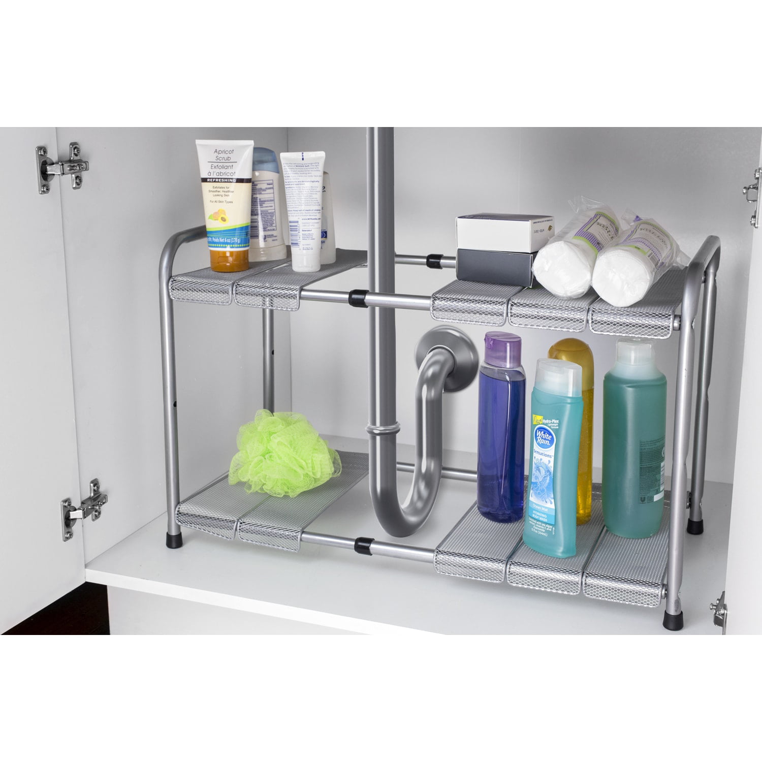 Home Basics 2-Tier Adjustable Cabinet Organizer, 1 Unit - Kroger