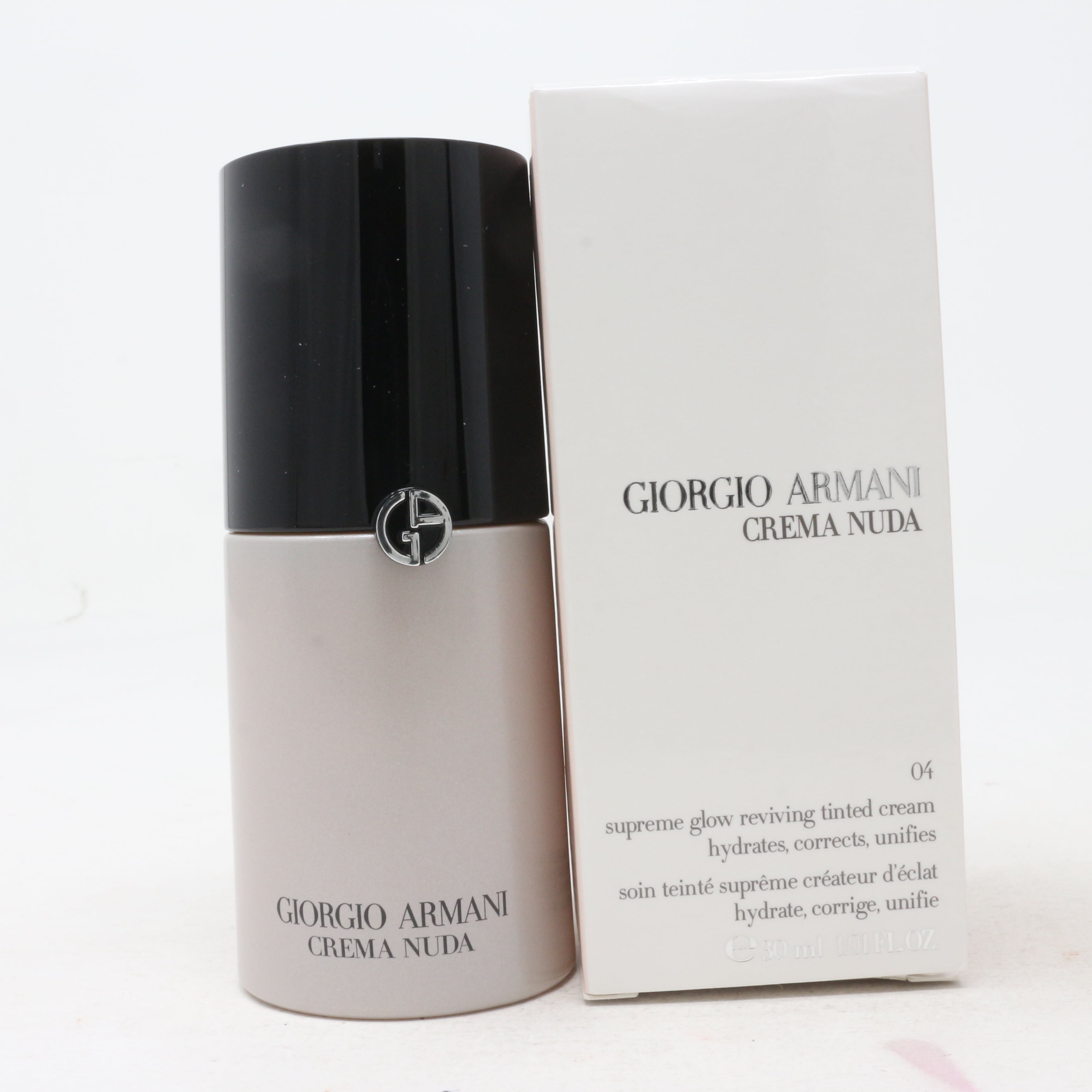 Giorgio Armani Crema Nuda Tinted Cream 4 1.01oz 30ml New With Box