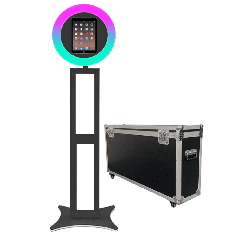 12.9 Inch Ipad Portable Photo Booth Floor Stand 360° Angle Adjustable