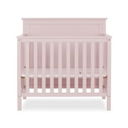 Dream On Me Ava 4-in-1 Convertible Mini Crib, Pebble Grey