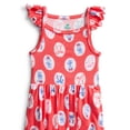 thumbnail image 2 of Minnie Mouse Baby Girls Cute and Comfortable Americana Bodysuit Dress Set, 2-Piece, Sizes NB-24M, 2 of 3