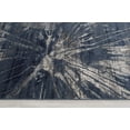 thumbnail image 7 of Midnight Blue/Beige Splash Abstract Explosion Pattern Distressed- Modern Vintage Area Rug, 7 of 7