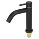 thumbnail image 5 of Matte-Black Bathroom Faucet Minimalist Hot Cold Water Sink Mixer Tap Deck Mount Stainless Steel Basin Faucet Single Hole Tapware, 5 of 11