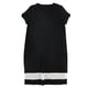 thumbnail image 2 of Vestido camisero texturizado bar III para mujer negro pequeño, 2 of 2