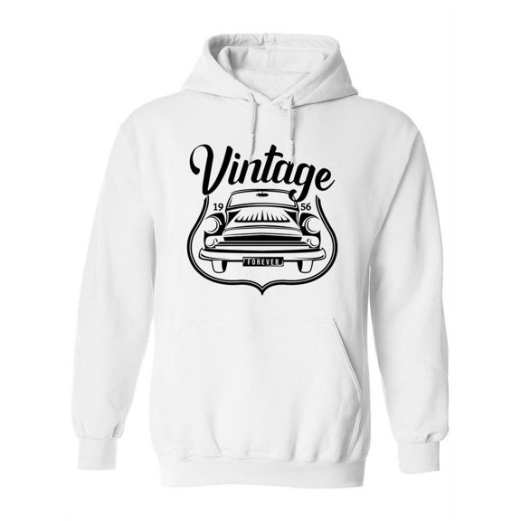 Vintage Car Hoodie Women -SPIdeals Designs, Female Small