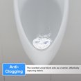 thumbnail image 4 of 12Pack Urinal Screen Deodorizer, Anti-Splash Anti-Clogging Urinal Cakes, White, 4 of 6