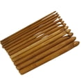 thumbnail image 2 of MasteelfCA 12pcs Wood Knitting Tool Carbonized Knitting Needles for Handmade Creative DIY, 2 of 7