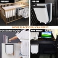 thumbnail image 3 of Trash Bin Creative Wall Mounted Folding Multiuse Car Waste Bin Kitchen Trash Can, 3 of 10