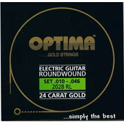 Optima 24 K Gold Plated Electric Guitar Strings .010-.046