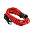 thumbnail image 4 of Zonghan Car 3.6m car charger cigarette lighter extension to take the fire line red, 4 of 16
