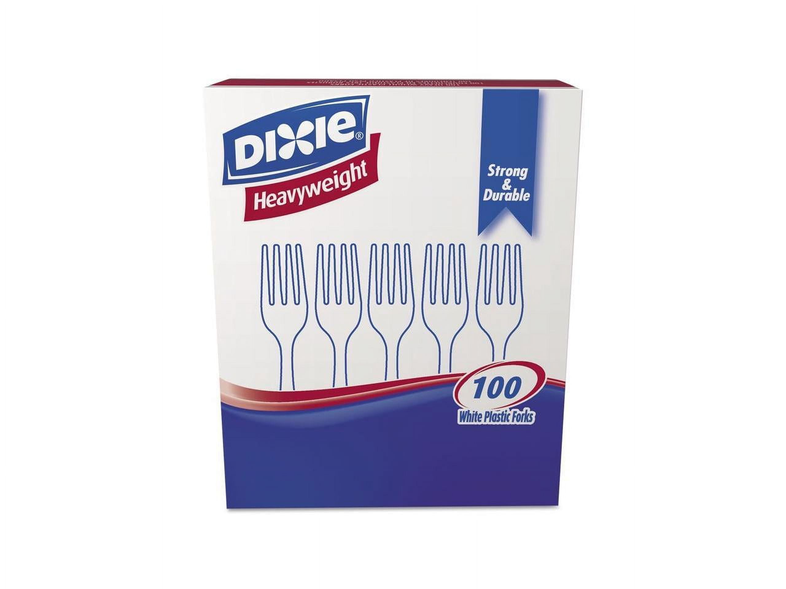Dixie Plastic Cutlery, Heavyweight Teaspoon, Crystal Clear, 6", 1,000/Carton -DXETH017