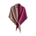 thumbnail image 2 of Winter Shawl Wraps Women Knitted Shawls and Wraps Cardigan Cape Pashmina Shoulder Top Sweater Shawl Scarf The preferred Pink, 2 of 3