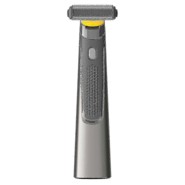 MicroTouch SOLO Titanium Rechargeable Body and Beard Razor with 3 Combs USB Precision Trimmer Waterproof