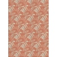 thumbnail image 1 of Ahgly Company Machine Washable Indoor Rectangle Transitional Grapefruit Red Area Rugs, 8' x 12', 1 of 7