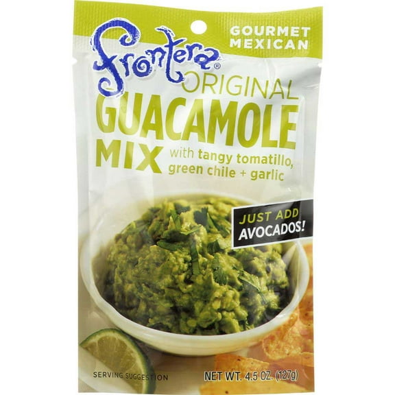 Frontera Foods Original Guacamole Mix - Guacamole Mix - Case of 8 - 4.5 oz.