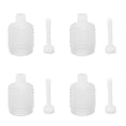 thumbnail image 2 of 10 perillas desechables para enema para higiene personal, juego de ducha vaginal y anal de color blanco de 200 ml, 2 of 8