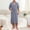 Light Blue, variant on Men’s and Big Summer Cotton Bathrobe Lightweight & Breathable Short Sleeve Modal Kimono Robe with Pockets and Belt Size L-4XL Green