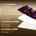 thumbnail image 5 of Magic Peel and Stick Wallpaper Mystical Forest Design Crescent Moons Glowing Wall Mural 23.6in x 9.8ft Self Adhesive Removable Wall Paper Renter Friendly Wallpaper for Kids Bedroom Living Room, 5 of 8