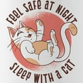 thumbnail image 2 of CafePress - Sleep With A Cat - Stainless Steel Water Bottle, Sports Bottle, 1.0L, 2 of 5