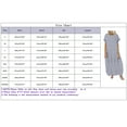 thumbnail image 2 of JBXKXYW Maxi Dresses for Women 2024 Women Casual Polka Dot Print Short Sleeve Round Neck Maxi Dress Womens Dresses Summer Dress Dressess (Sky Blue,XL), 2 of 4