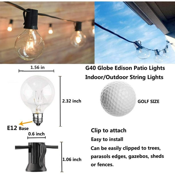 Edison light on sale string indoor