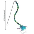 thumbnail image 4 of KONG Teaser Curlz Sturdy Cat Toy Wand, 4 of 6