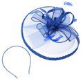 thumbnail image 4 of Tocados, sombreros, plumas, flores, diadema, pinza para el cabello, sombrero para mujer, fiesta de té, 4 of 7