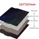 thumbnail image 4 of For Prusa 257Mmx257Mm Build Plate Double Sided Smooth PEI Textured PEI Powder Coated Spring Steel Sheet Magnetic Bed, 4 of 5