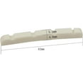 thumbnail image 2 of HAHADAXA Écrou de Basse Os, 2 Pcs 4 Écrous de Corde pour Remplacement de Guitare Basse, 2 of 5