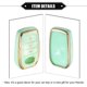 thumbnail image 5 of Funda para llave Fob compatible con Toyota RAV4 2001-2022, suave TPU verde 3 botones remoto sin llave Smart Key Fob funda protectora, 5 of 7