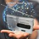 thumbnail image 2 of INDIN BC-R21 AM/FM Dual Band Radio Receiver Portable Player Built-in Speaker with a Standard 3.5MM Headphones Jack Silver grey, 2 of 5