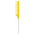 thumbnail image 1 of Peine de de de barbero para finos para tinte de cabello, Amarillo Sunnimix Peine de pelo de cola de rata, 1 of 8