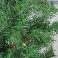 thumbnail image 2 of Northlight 3' Prelit Artificial Christmas Tree Medium Woodland Alpine - Multi-Color Lights, 2 of 3