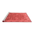 thumbnail image 2 of Ahgly Company Machine Washable Indoor Rectangle Abstract Red Modern Area Rugs, 2' x 4', 2 of 4