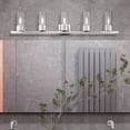 thumbnail image 3 of 17315-91 Livex Lighting Carson - 5 Light Bath Vanity In Contemporary Style-8.75 Inches Tall and 40 Inches Wide-Brushed Nickel Finish, 3 of 11